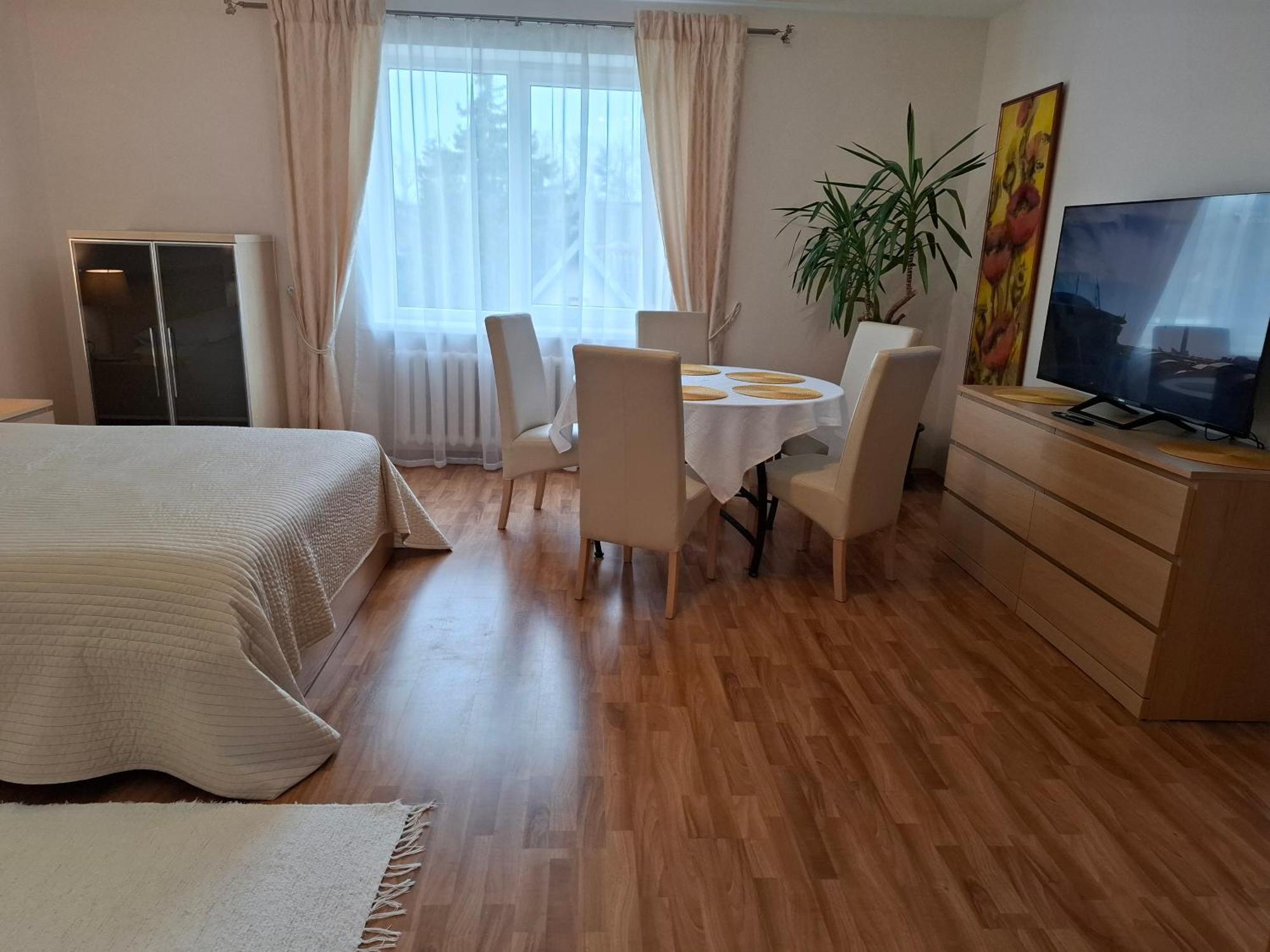 بالانغا Apartamentai Salia Baseino الغرفة الصورة
